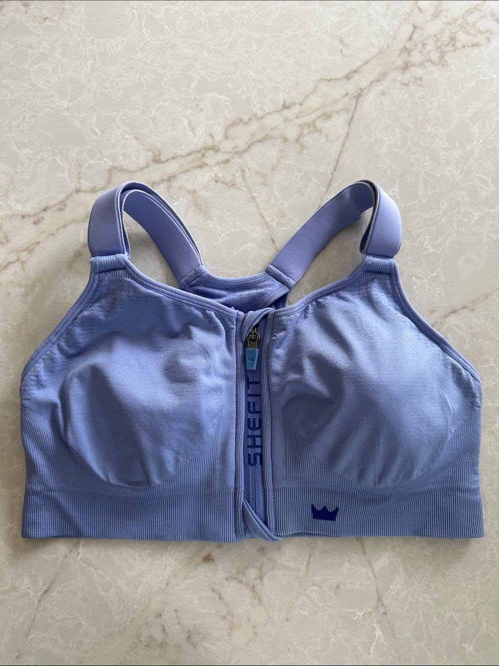 SHEFIT Luxe Lavender Support Sports Bra